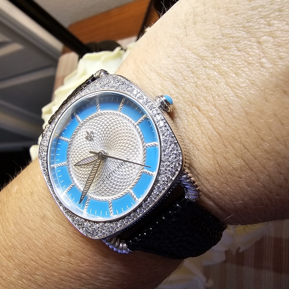 Elegant Judith Ripka Diamonique Watch